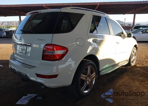 2011 Mercedes-Benz Ml 550 4Matic from USA, damaged, VIN 4JGBB7CB2BA699410